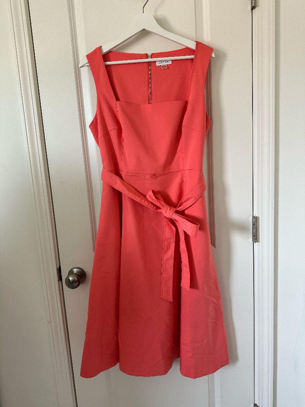 Calvin Klein Coral Fit & Flare Dress
